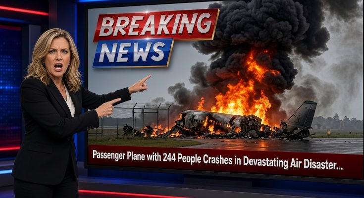 Passenger Plane with 244 People Crashes in Devastating Air Disaster - kbcfreshdaily.com