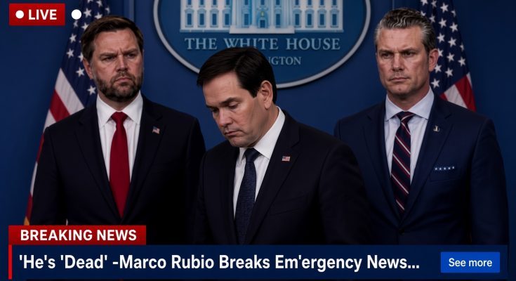 š„Marco Rubio Recalls Bizarre Air Force One Scare After Officials Feared Passenger Was Dead