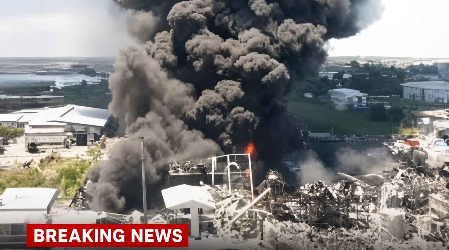 Breaking news A major fire broke out in… - freshusanews.com