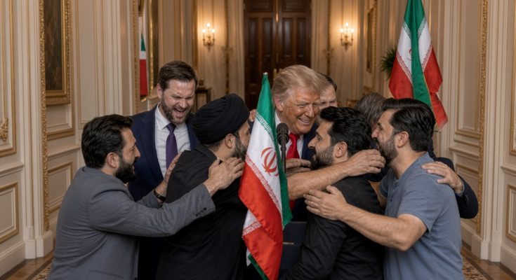 Just In:👋Trump announces that Iran has
