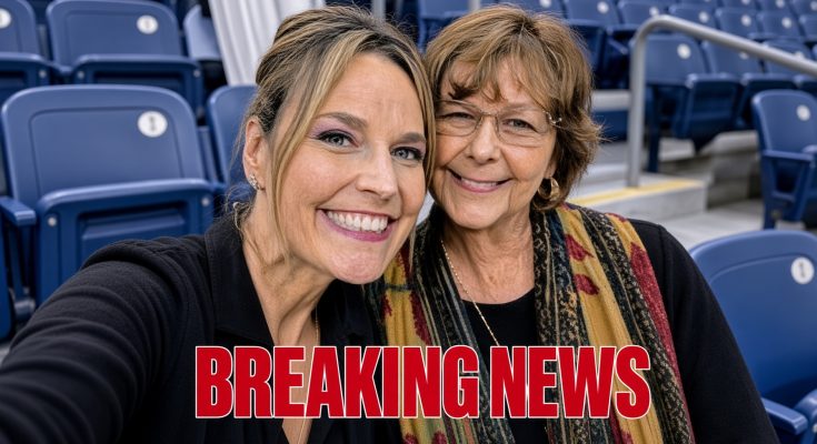 A few minutes ago,in New York, Savannah Guthrie was confirmed as