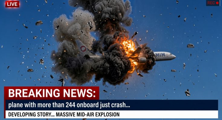 Plane with more than 244 onboard just crash