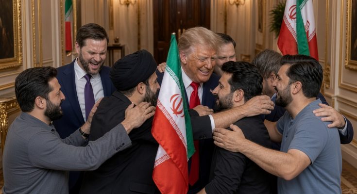 Just In:👋Trump announces that Iran has