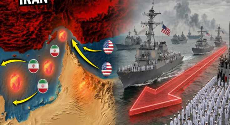Something MASSIVE Just Entered The Gulf… Iran’s STRIKES Backfired