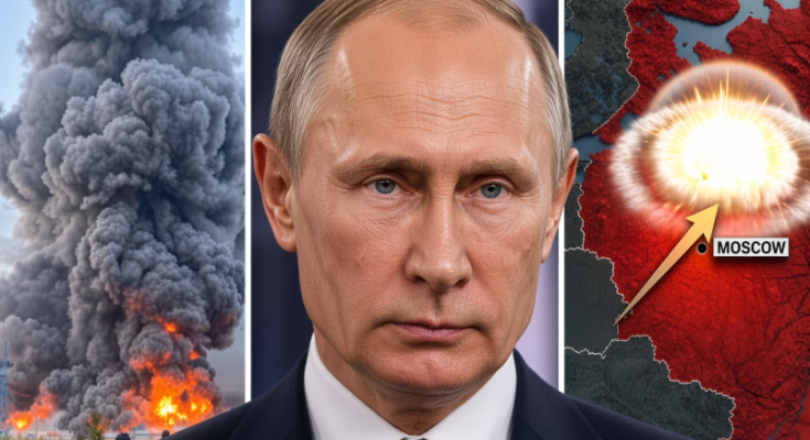 MOSCOW TURNS INTO HELL! as Ukraine HIT Capital Moscow with Most Powerful Strike