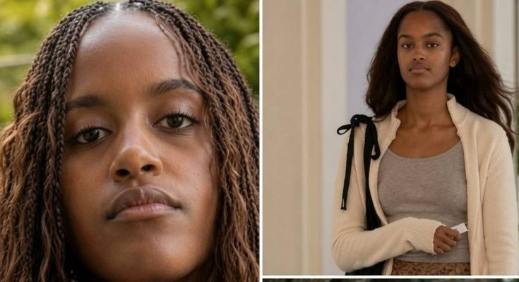 Minutes ago in Los Angeles , Malia Obama was confirmed as