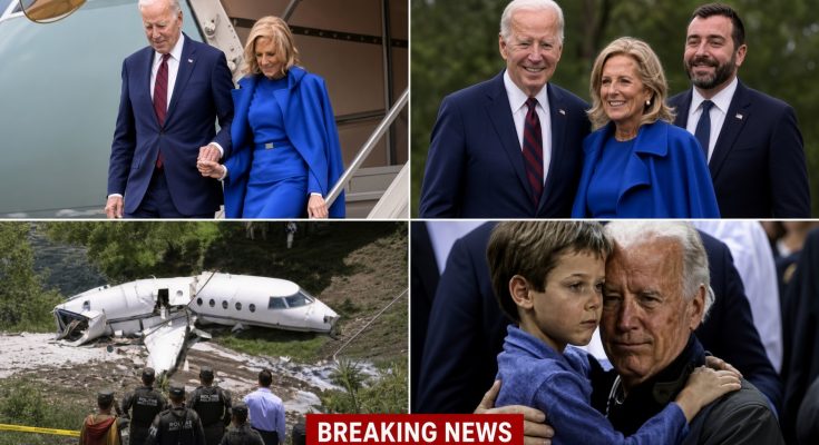 Just In…Fox News Former US President Joe Biden, wife and grand son, perish in plane crash, few minutes ago, along the Canadian